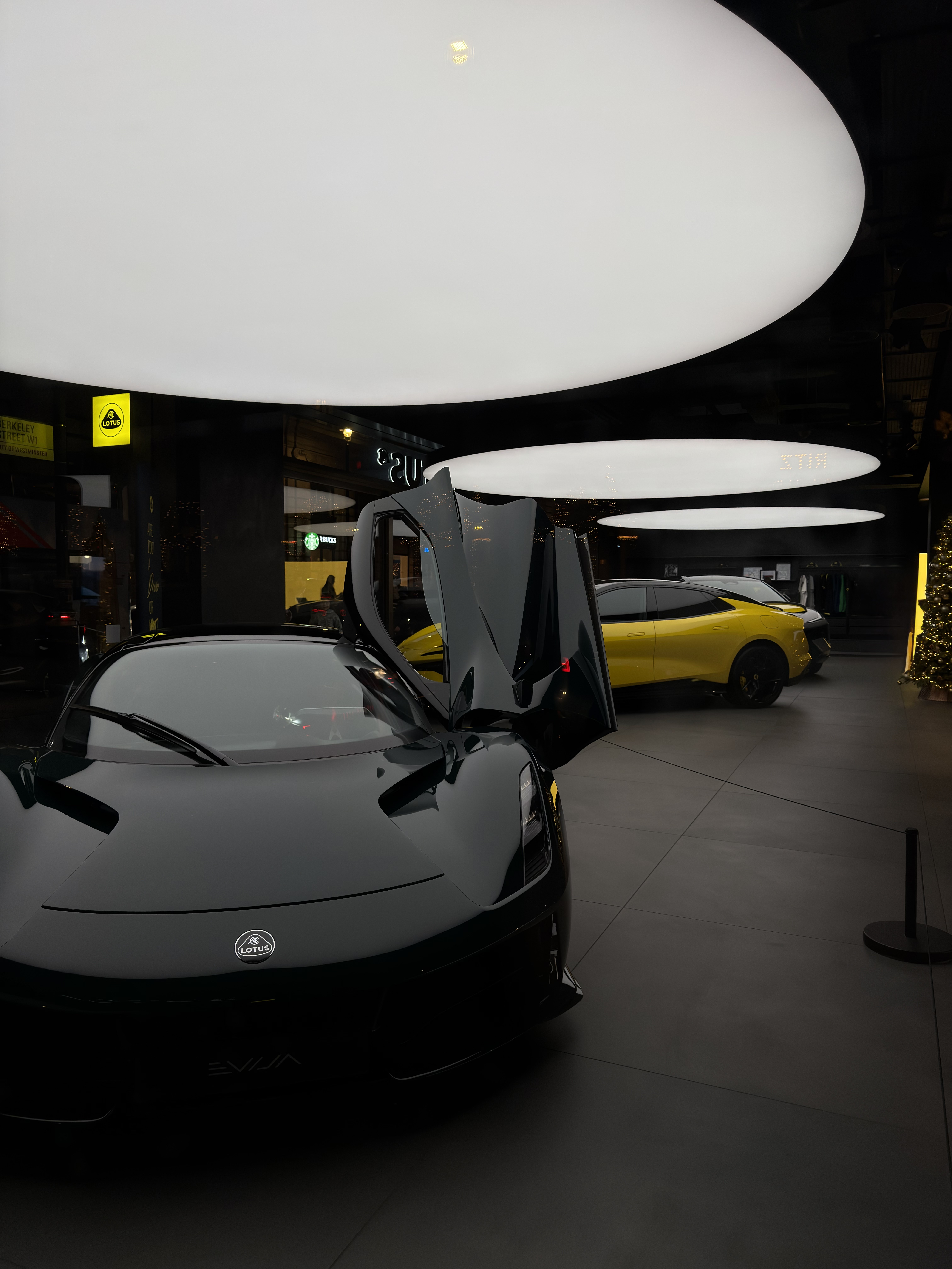 Lotus showroom shoot